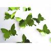 12PCS Butterfly  Mirror Decoration Home Room Art 3D DIY Wall Stickers