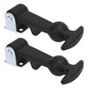 2PCS T Handle Hasp Rubber Hood Catch Draw Latch for Cooler Boat Compartment Cargo Automotive Truck Tool Box