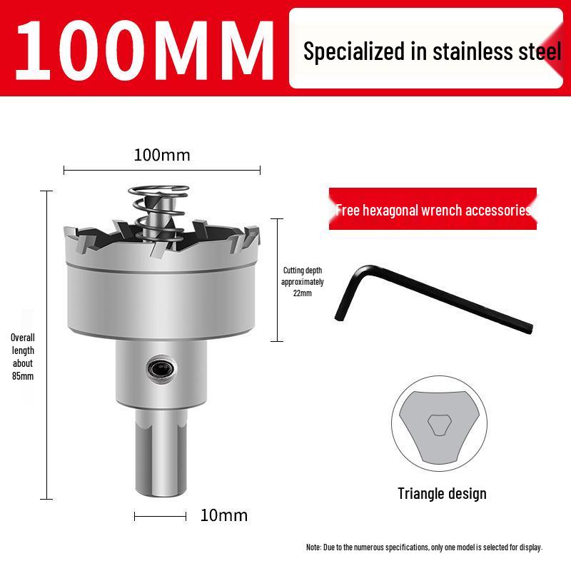 Stainless Steel Alloy Hole Saw Drilling Bit for Metal Sheets