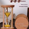 Drop-Proof Hourglass Timer for Children - 5/20/30 Min Options, Learning and Decorative Quicksand Design