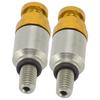 2pcs M5x0.8 Aluminium Alloy Fork Air Bleeder Pressure Relief Valve Replacement for CRF150R CR125R