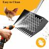 Extendable Scoop Sand Rake Chicken Poop Scooper Retractable Cat Litter Scoop Lightweight Sifting Chicken Coop Cleaning Tools