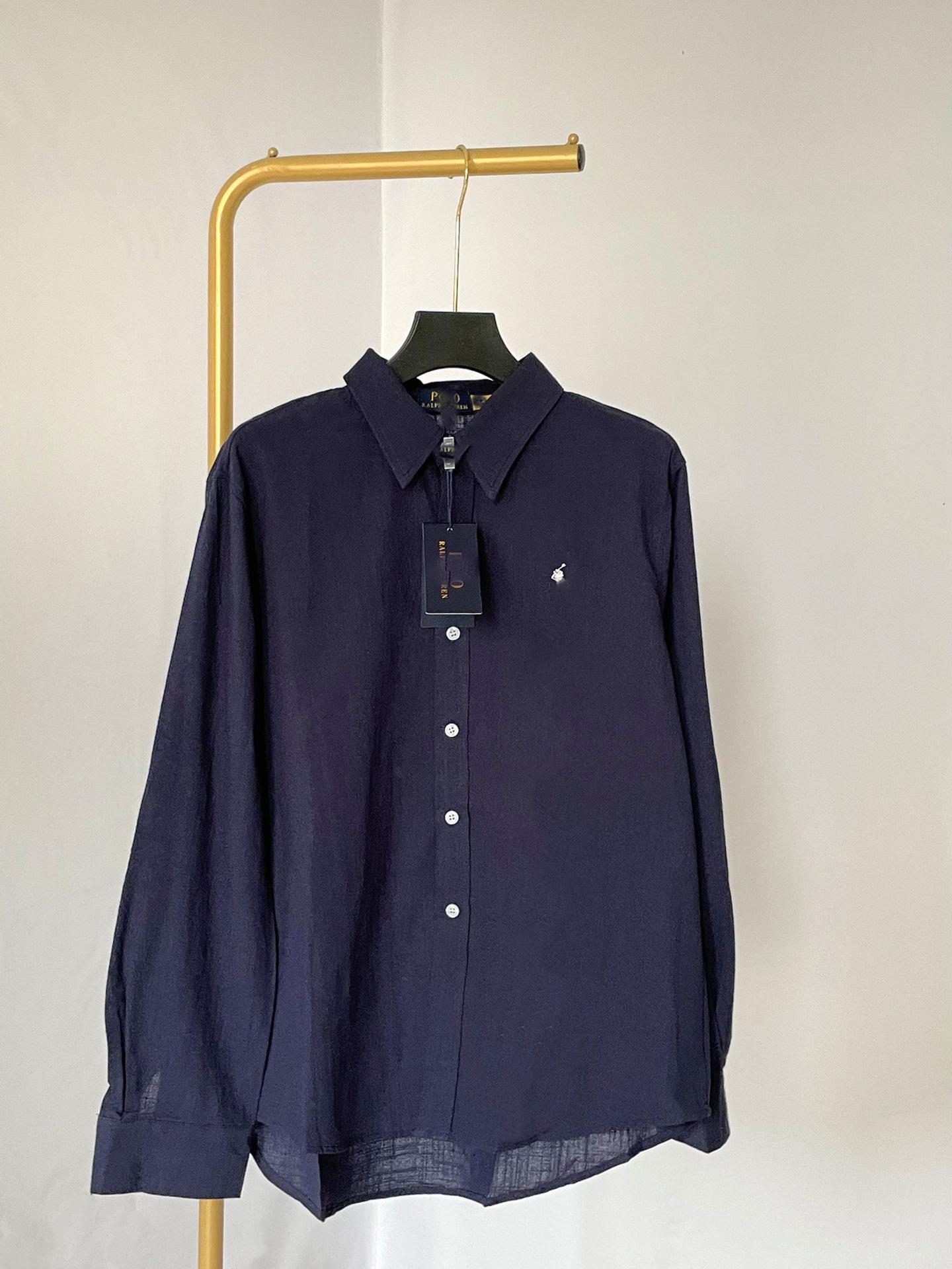 

Women s Ralph Lauren Long Sleeve Pony Embroidered Linen Shirt L (Suggested 120-130 kg) темно-синий