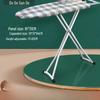 Large Folding Vertical Ironing Board with Widened Pad and Clothes Rack
