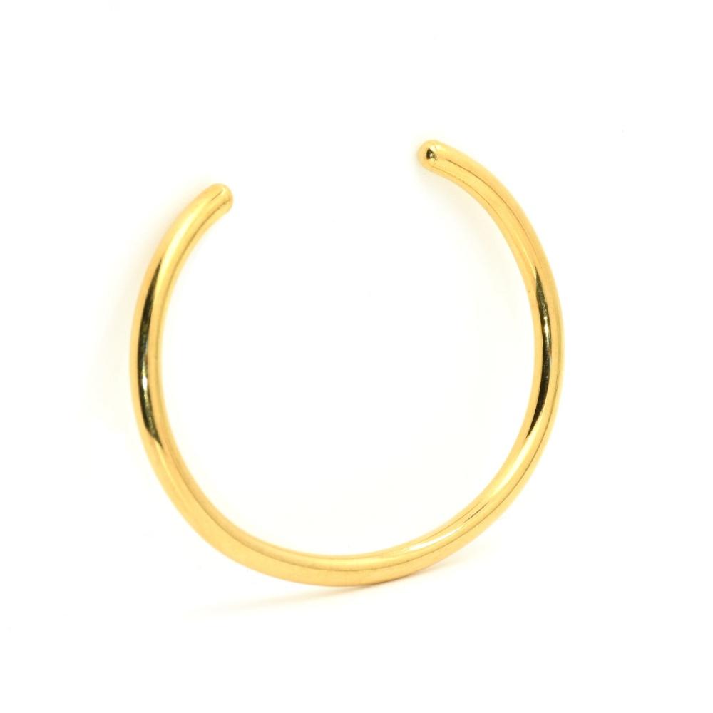 Hip Hop Men Stainless Steel Knot Bangles Simple Bow Opening Bracelet Fashion Titanium Steel Jewelry Accessories