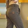 Pantalon Droit Lâche Haut de Gamme Doublé Polaire pour Homme Printemps et Automne 2025