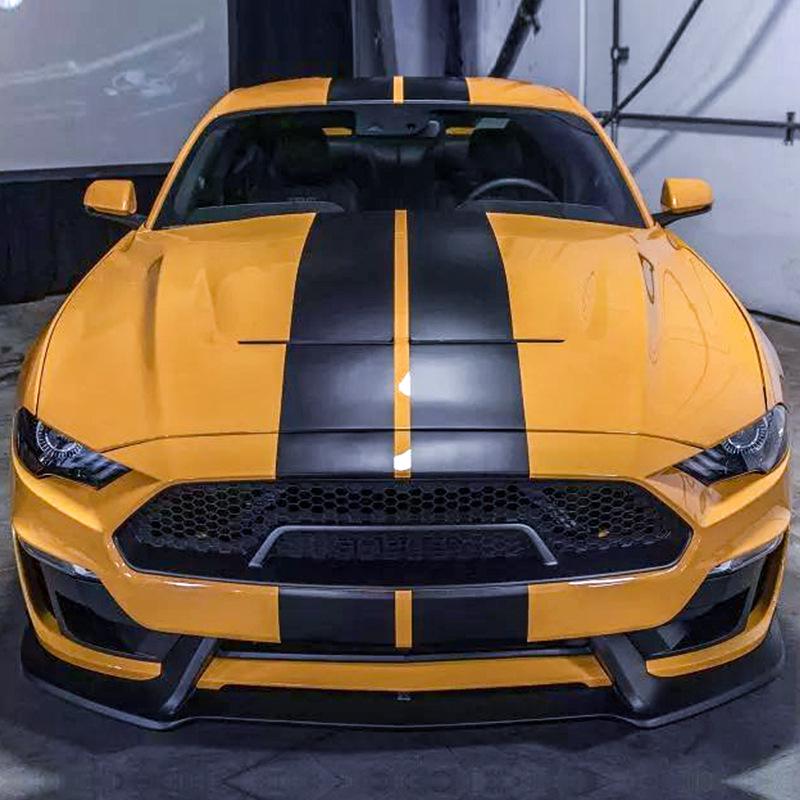 18-23 Ford Mustang Front Bumper Shelby Super Snake Wide Body Kit