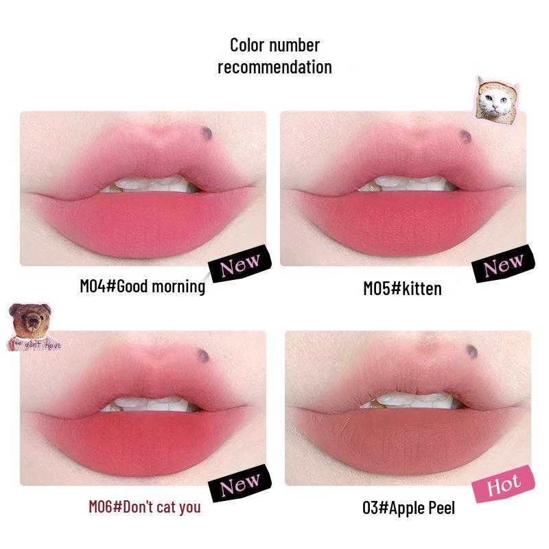 FLORTTE/Flower Knows Lilia Pudding Lip Cream: Matte, Transfer-Resistant Lip Glaze