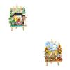Loz Street Scene Series Architectural Model 3D Drawing Building Blocks Set Model Assembly Toy Ornament Kids Birthday Gift