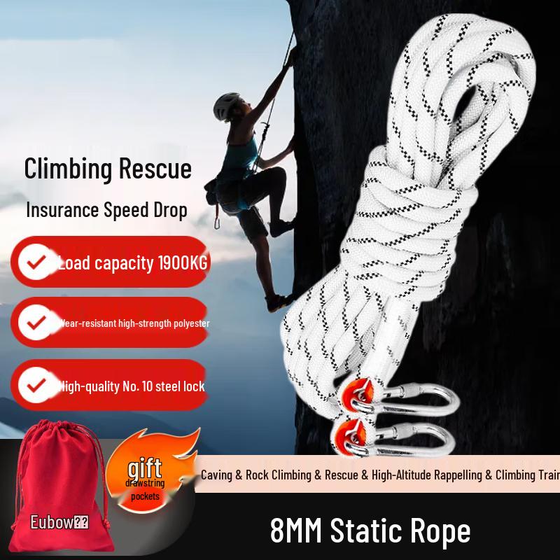 Niumaoduo 8mm Static Climbing Rope