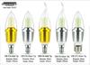 E27 LED Candle Light Bulb: Small Screw Tip, Energy-Saving, Low Power E14 for Household Use.