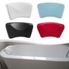 Ergonomic Waterproof Bathtub Pillow With Non-Slip Suction Cups Comfortable Support Bathtub Pillow For Household Bathroom Tub
