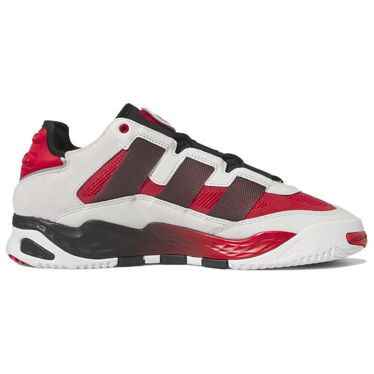 Adidas Niteball Crystal White Scarlet Men Sneakers Core-Black Better-Scarlet H06508