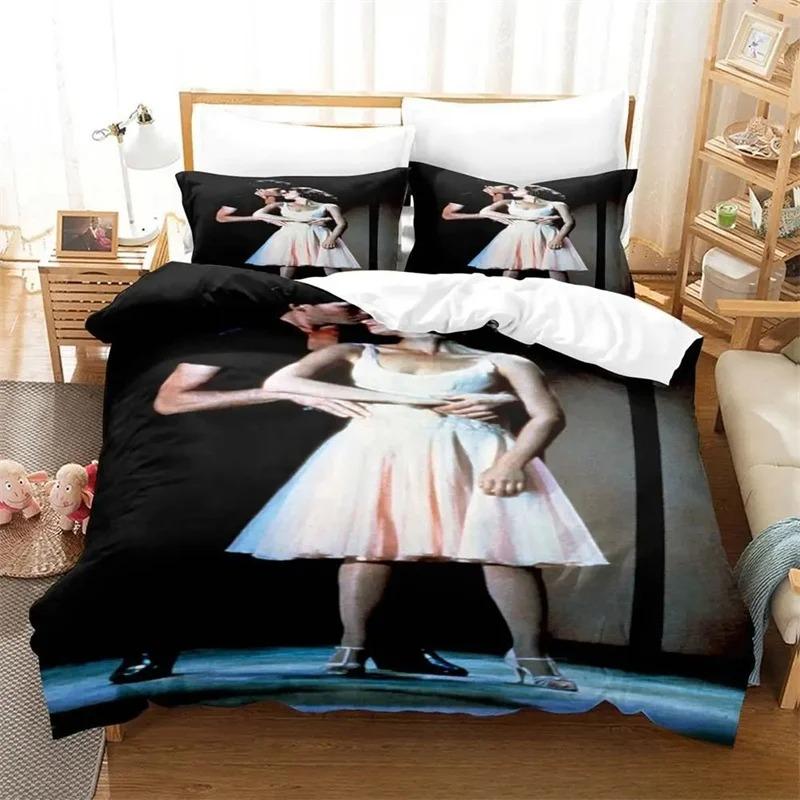 3D Print Dirty Dancing Bedding Set,Duvet Cover Comforter Bed Set Quilt Cover Pillowcase,King Queen Twin Size Boys Girls Adults