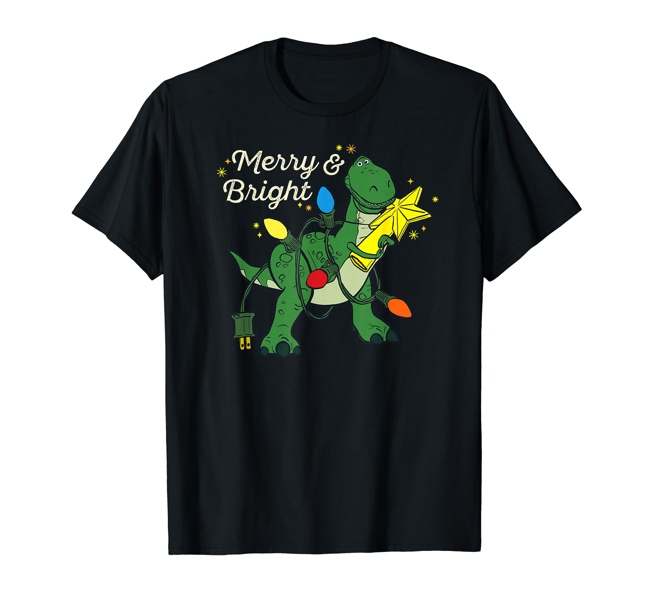 

Disney PIXAR Toy Story Rex Merry & Bright T-shirt