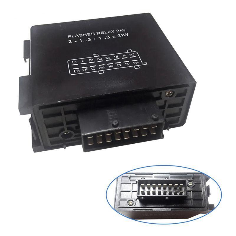 Truck Turn Signal Relay Flasher Unit For Scania Electrical System Flasher Relay 1328548 1401789 2159998