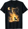 French Bulldog Howling To The Moon Meme 90s Animal Graphic Unisex T-Shirt