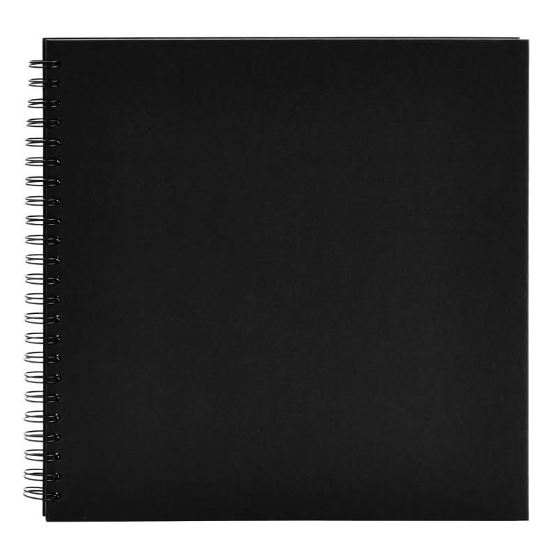 Spiralbindung Design DIY Scrapbook-Album für Jubiläumsprojekte mit 80 Seiten und Hardcover für Personalisierungen