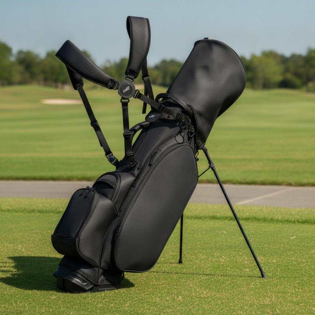 Golf Stand Bag Multi-Pocket with Lightweight for Travel, Golfers