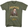 Parks and Recreation Ron hat genug Freunde Herren T-Shirt