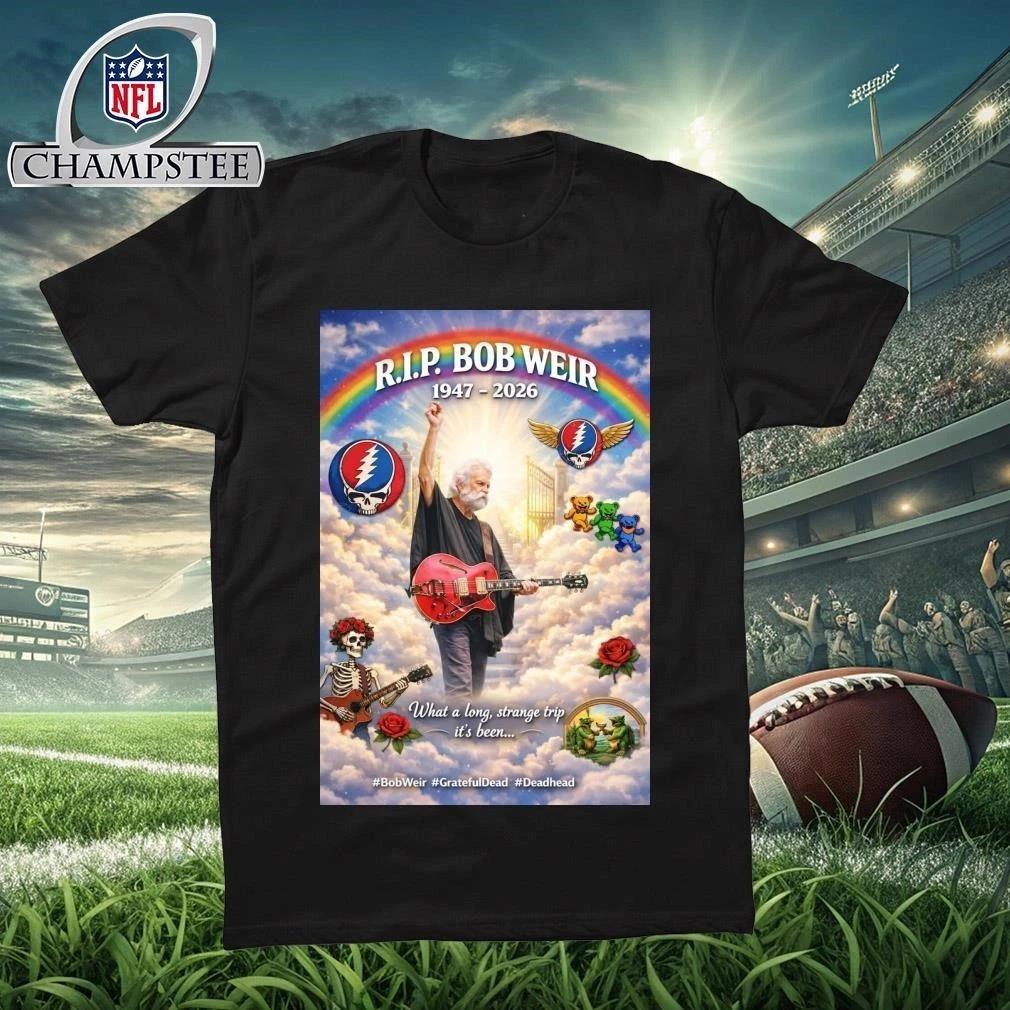 Bob Weir Grateful Co Founder Rest In Peace All size shirt B2414 XXL
