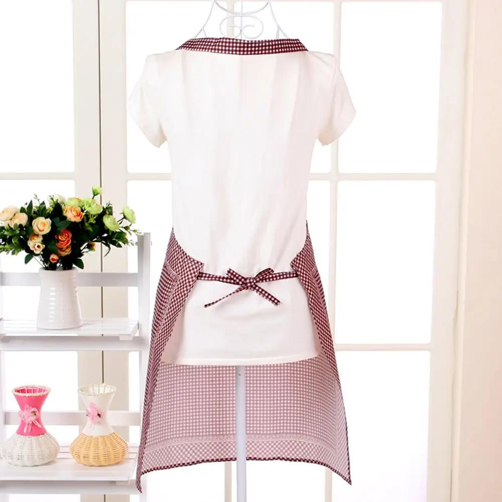 Rabbit With Double Pocket Sleeveless Hang Neck Kitchen Supplies Cooking Apron Household Cleaning Aprons For Adults Lady Women