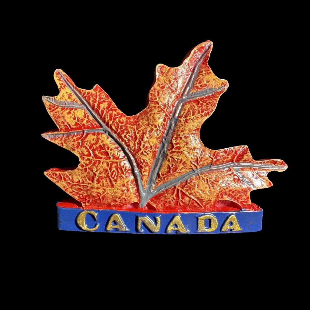 Harz Magnetischer Kühlschrankmagnet - Deutschland, Spanien, Dänemark, USA, Österreich, Kanada, Italien, Australien, Norwegen