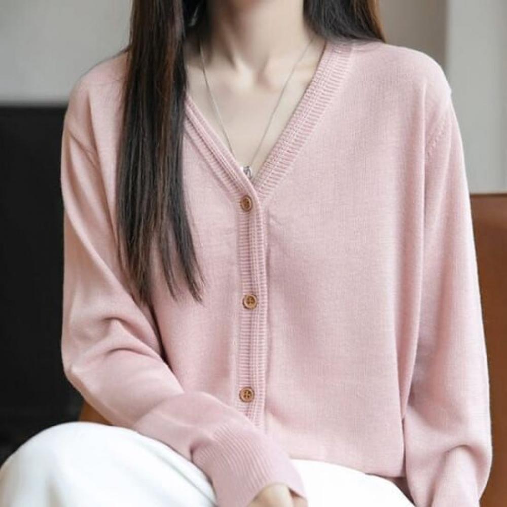 NaVaVa Soft Daily V Neck Long sleeVe Knit Cardigan Nk3184