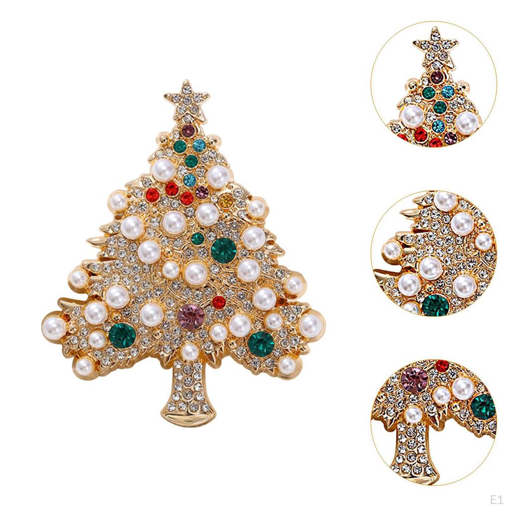 Christmas Brooch Pin for Women Suit Decoration Jewelry
