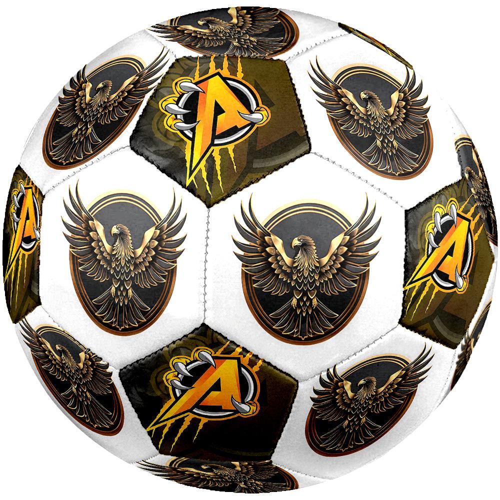 1PC Eagle Emblem Lion Power Symbol Soccer Ball Size 5 Football Machine Sewn Indoor/Outdoor Universal Football Surprise Collection n58