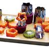 8 Pcs/Set Puzzle Fruit Vegetable Cutter Stainless Steel Shredders Slicers Star Flower Shaped Mould