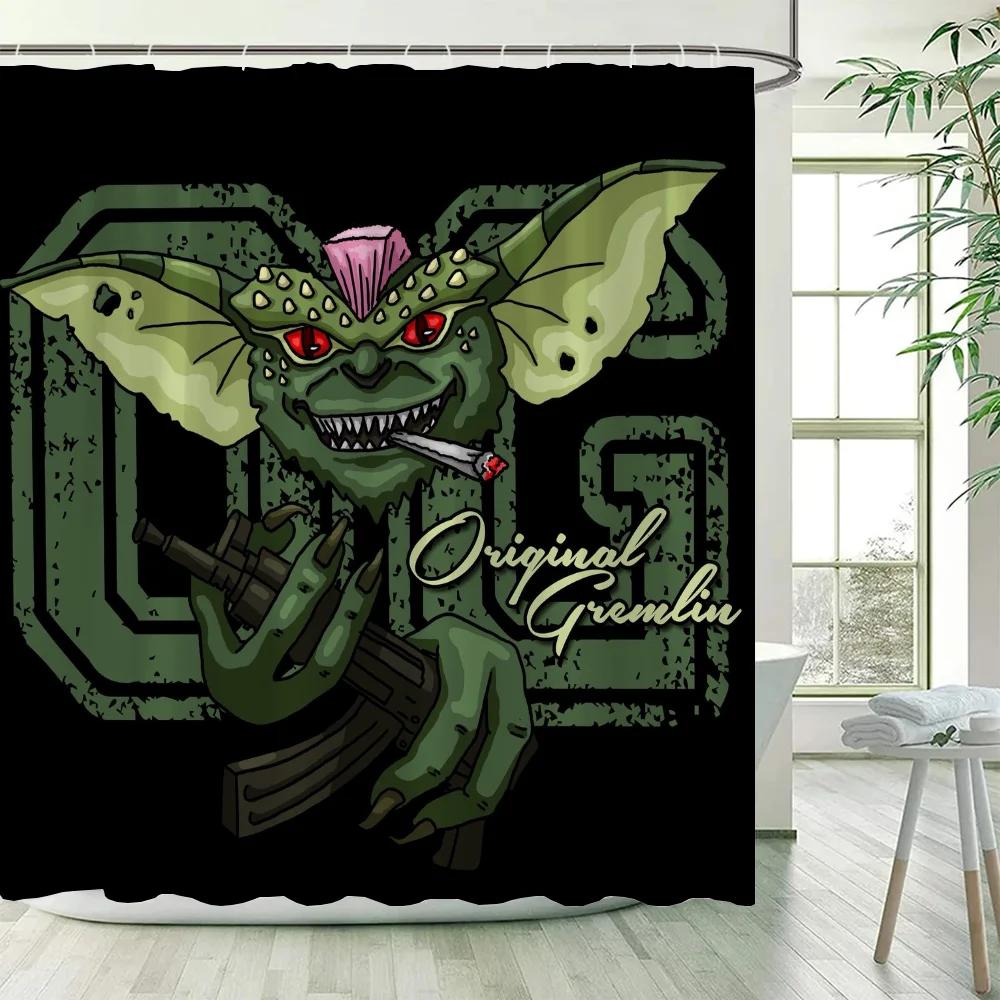 Things For The Bathroom Curtain Gremlins Shower Curtains For Bathroom Accessories Set Folding Partition Bath Bedrooms Sets Ful