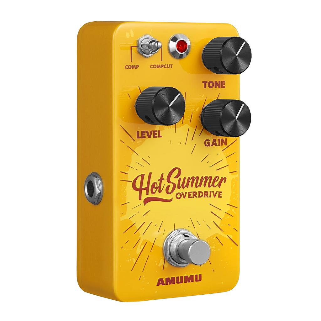 AMUMU HOT SUMMER Overdrive Guitar Effects Pedal Handmade