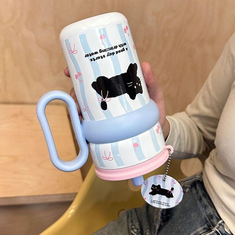 316 Stainless Steel Insulated Water Bottle Large Capacity Insulated Cup Cute Coffee Mug  Gift