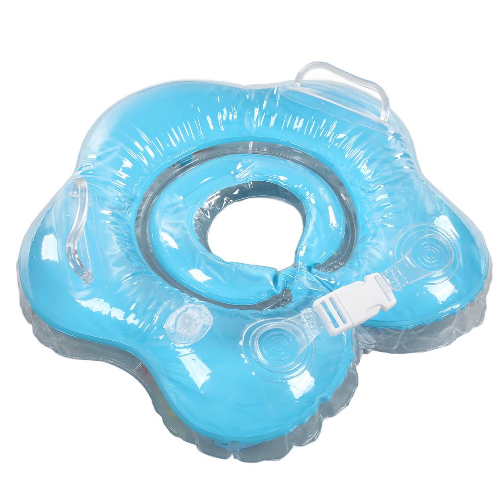 Baby Swimming   Thicken Inflatable Prevent   Lkage Baby Swimming Gr with Bells for Newborn Blue