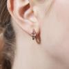 [Geiger Jewelry] 14K GF Cube One-Touch Earrings GIGFEE006
