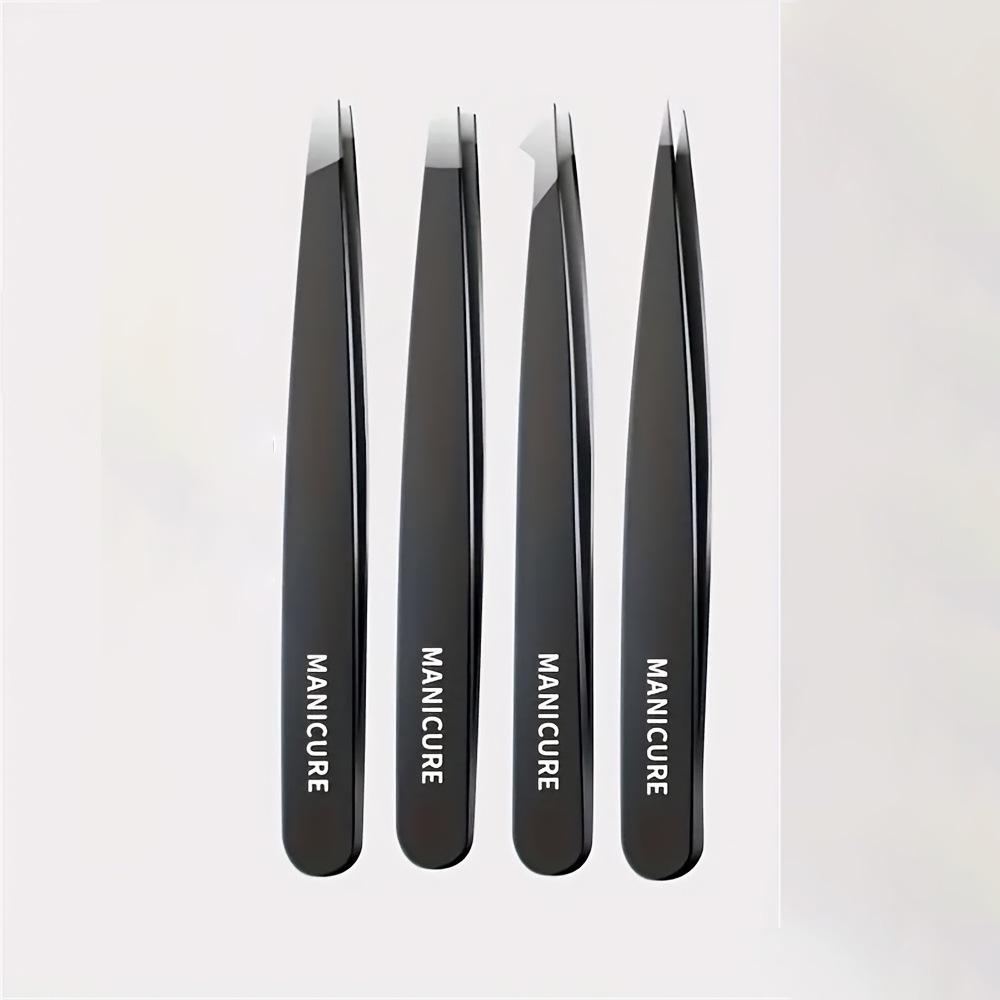 1/4pcs Professional Eyebrow Tweezers Makeup Tools Eyebrow Pinch Pliers Tweezer For Eyebrows Accessories Beauty Hair Clip Remover