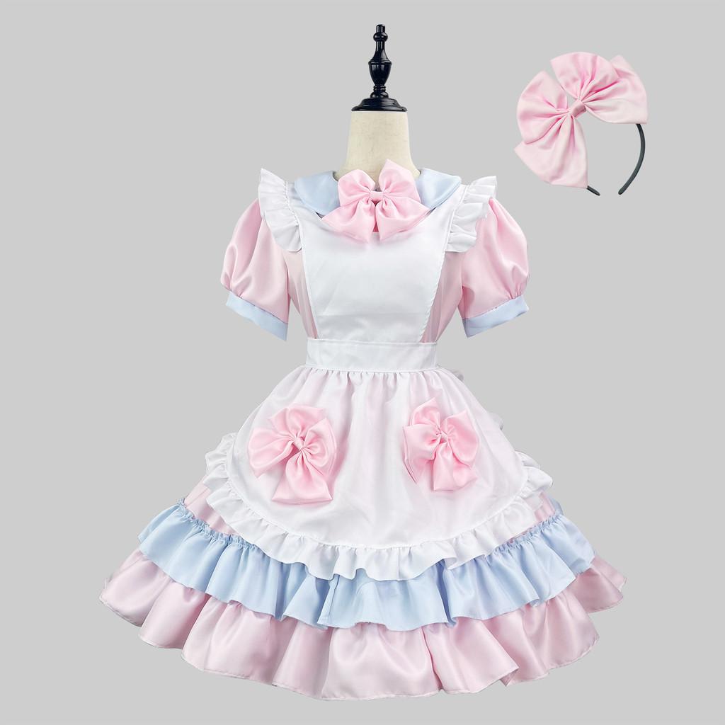 Japanese Lolita Cosplay Dress With Soft Fabric For Anime Costume Events