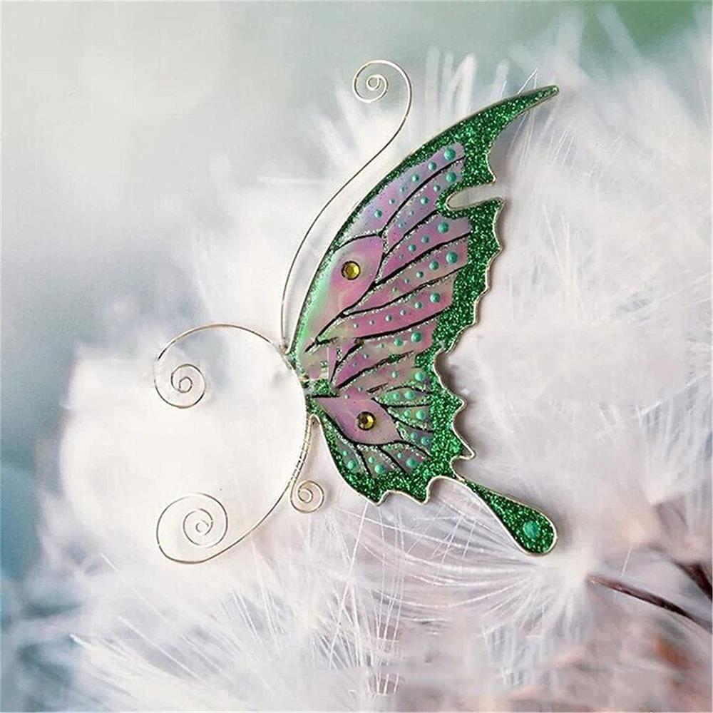 Šperky ve stylu pohádkových křídel Motýlí návlek do uší Dragus Náušnice Tragus Elf Wings Náušnice