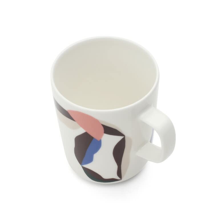 Marimekko Fall 71850 153 Mug, 2022, 250ml, BERRY, White/Dark Wine, [Product Code]