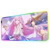 elysia Mouse Pad RGB Gaming Mousepad Big LED Pad PC Desk Mat Luminous Mouse Pad Large Keyboard Mats Table Rug With Backlit