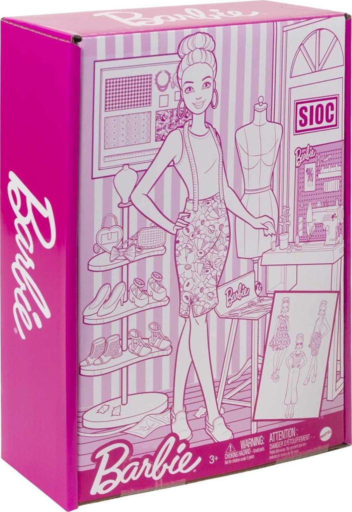 [Amazon.co.jp Exclusive] Barbie Work with Barbie! Fashion Designer Set (Ages 3 and Up) HDY90