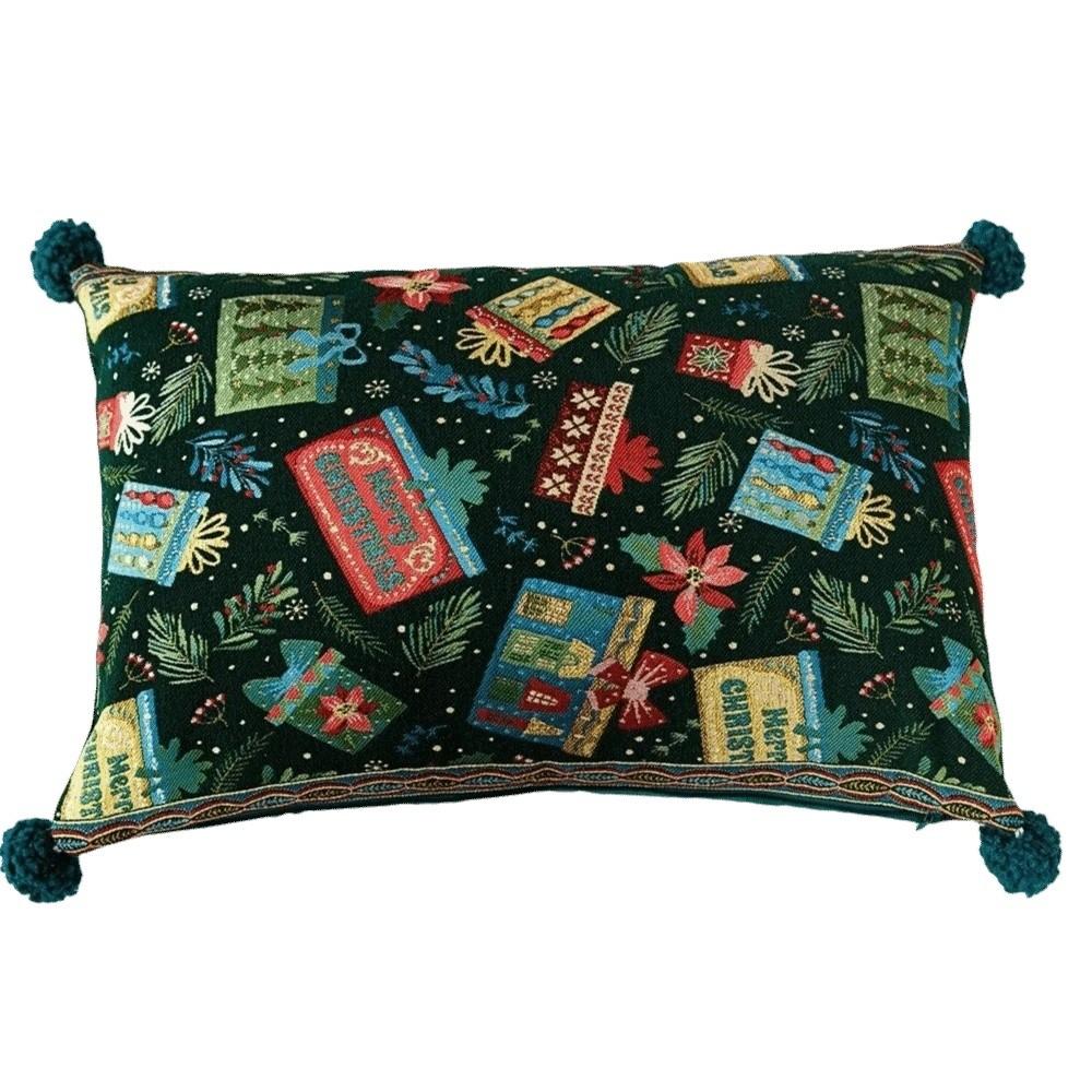 Soft Christmas Cushion Cover 30*50cm Throw Pillowcase Durable Christmas Pillow Cover Bedroom