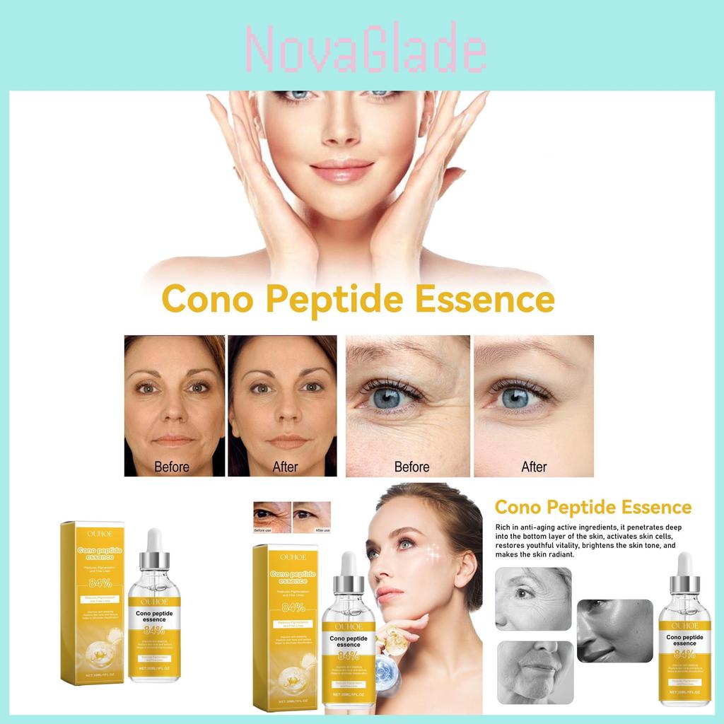 Ouhoe Revitalizing Serum For Diminishing Fine Lines And Brightening Skin Hydrating Moisturizing Formula 30ml