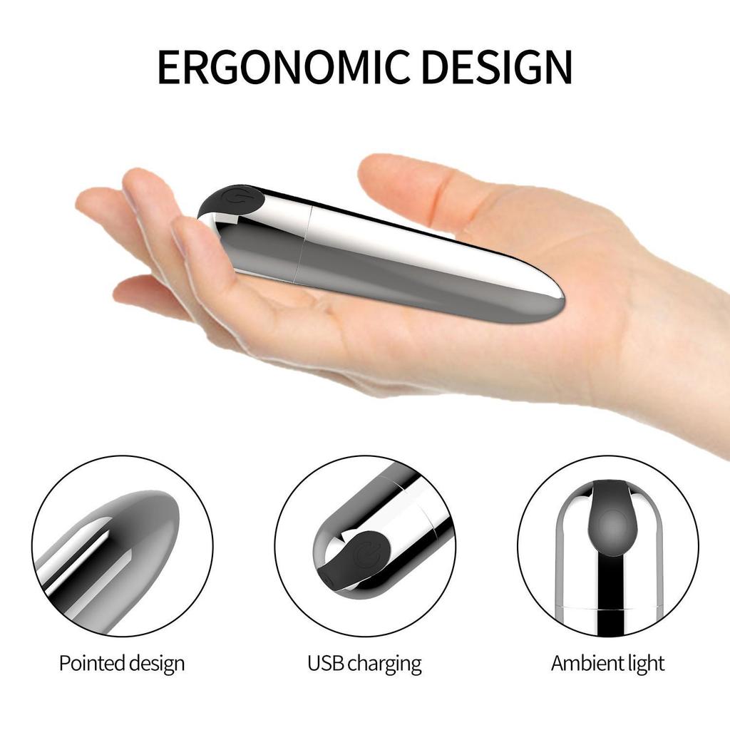 10-Mode Bullet Vibrator & Anal Massager