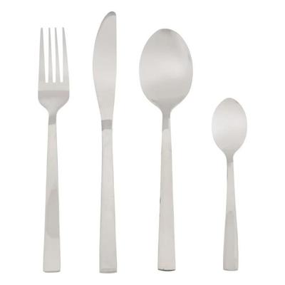 24-piece "Loma Inox" Cutlery Set with Secret De Gourmet Rack