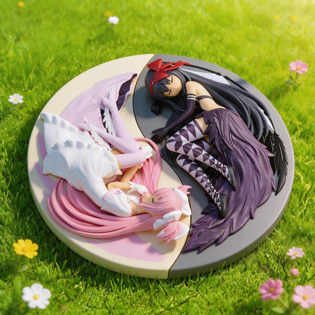 Puella Magi Madoka Magica Kaname Madoka Akemi Homura action anime figure Collectibles, figurine display pieces,