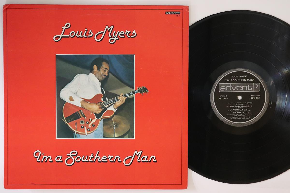 

LP Record LOUIS MYERS Im A Southern Man 2809 ADVENT 1978 US Blues Used