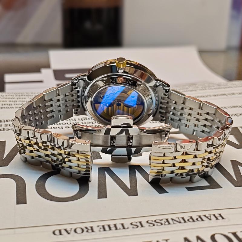 Super Men's Waterproof Automatic Mechanical Multifunctional Watch - Hot Seller