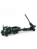 Non-Toxic 485Pcs Military Classic Building Blocks Model M35A2 M198 Truck Small Particle Children Educational Toys 4510
